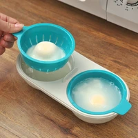 boiled poached egg mould microwave oven hot spring egg boiler quick steaming soft egg mold water lying egg tool kitchen gadgets