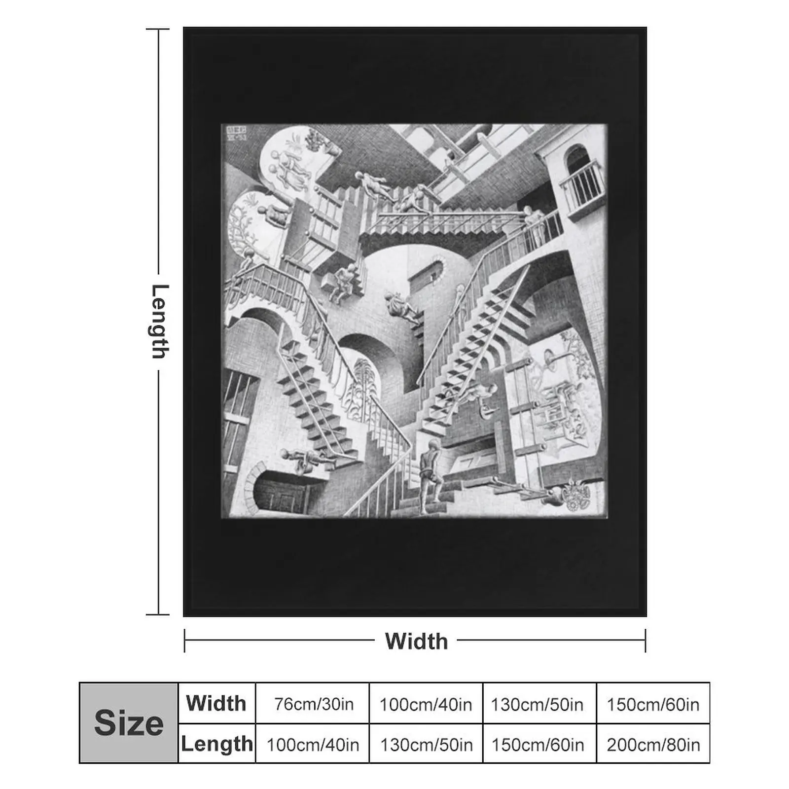 Футболка Mc EscherMC Escher одеяло на Хэллоуин фланелевые одеяла для кровати