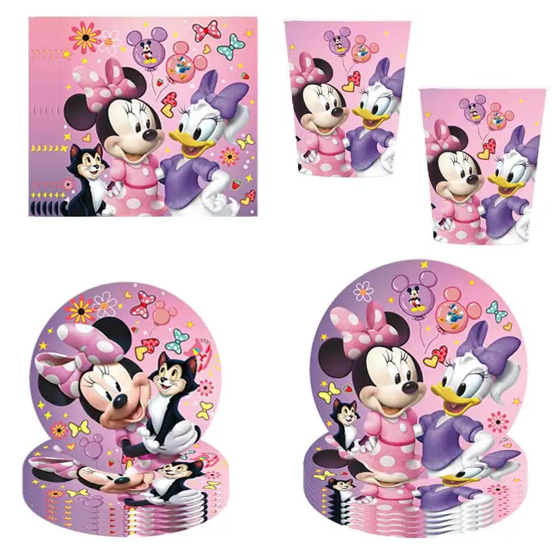 

Disney Minnie Donald Duck Party Supplies Daisy Duck Cake Decoration 12inch Balloon Banner Cake Topper For Birthday Party Supplie