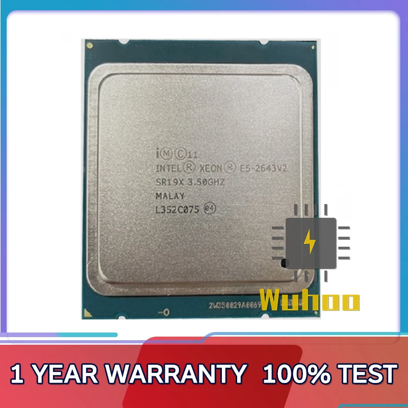 

Процессор INTEL XEON E5 2643 V2 SR19X, 6 ядер, 3,50 ГГц, 25 Мб, 130 Вт