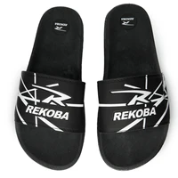 mens r graf super comfort soft black and white slipper slipper slipper immediate shipping