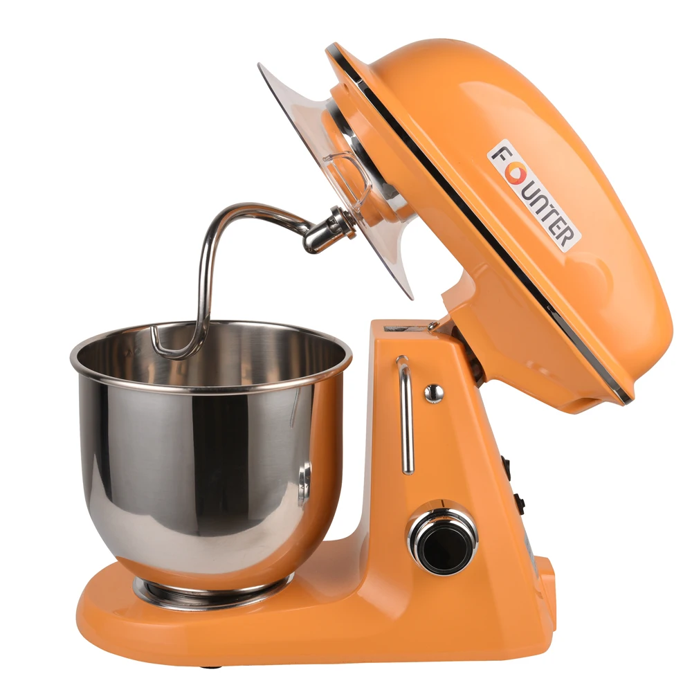

Convenient Home Electric Spiral Pizza Cake Bread Dough Mixer Kitchenaid Food Mixers with Stainless Steel Bowl
