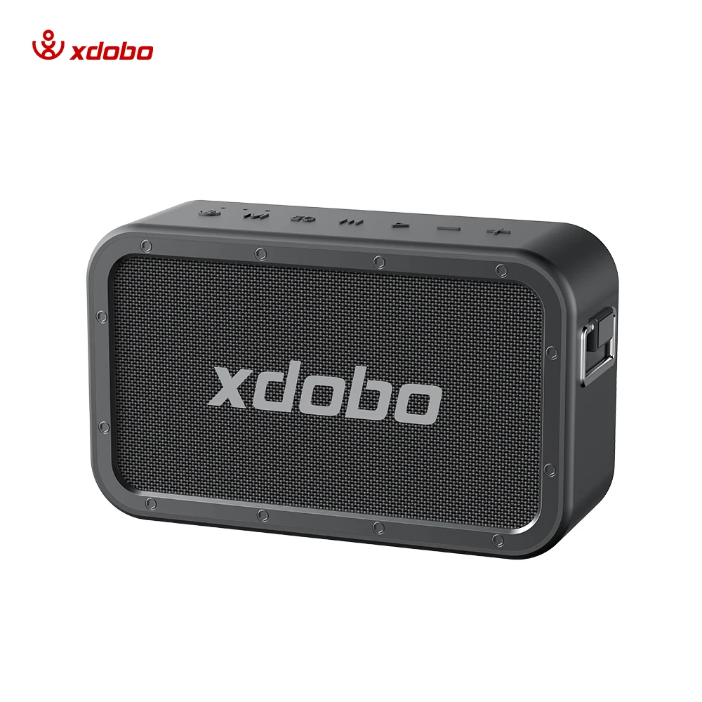 Фото XDOBO 1983 Max Портативная колонка с Bluetooth 5.3, встроенным аккумулятором на 10000 мАч, водонепроницаемость IPX5, встроенный микрофон для компьютера и мобильного телефона. №1