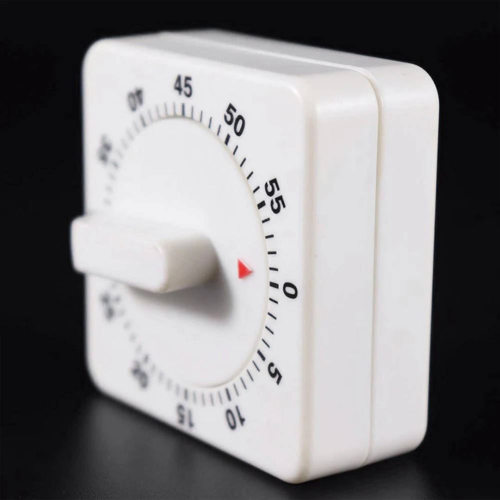 

Accessories Timer Kitchen 1 Pc 3 Seconds Alarm 60 Minute Timer 60x60x35mm Clock Countdown Home Mechanical Timer