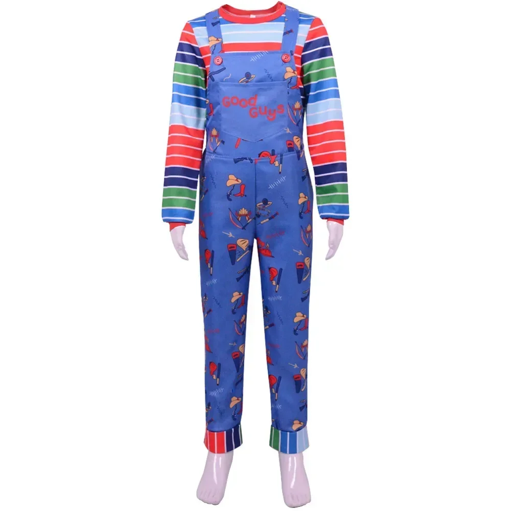 Аниме Enge Чаки Косплей Kostuum Volwassen Cos комбинезоны Хэллоуин ужас одежда для мужчин