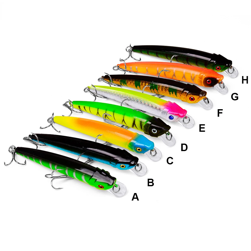 

1Pcs Minnow Fishing Lure 8g Wobbler Hard Baits Topwater Floating Lures Artificial Bionic Fake Bait Striped Bass Fishing Tackle