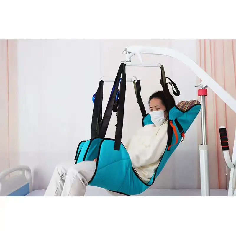 Medical Lift Sling Transfer Belt Bed Wheelchair Lift Strip Blanket Rehabilitation Move Strip for Elder Disable Paralyzed Patient