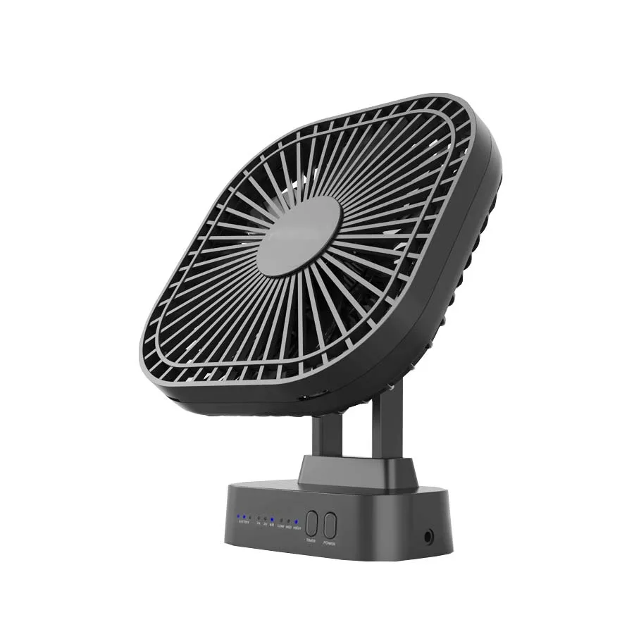 

Mini Children Usb fan Rechargeable Portable Silent Desktop 5000mah Fan Timing Magnetic Suction Cooler Air Fan Office Outdoor