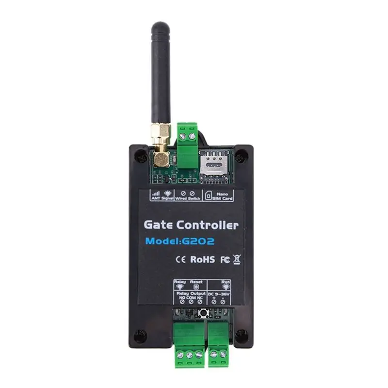 Фото Y14A G202 Мобильный GSM-контроллер открывания ворот/дверей, 4G, одноканальный релейный выключатель, 850/900/1800/1900 МГц №1