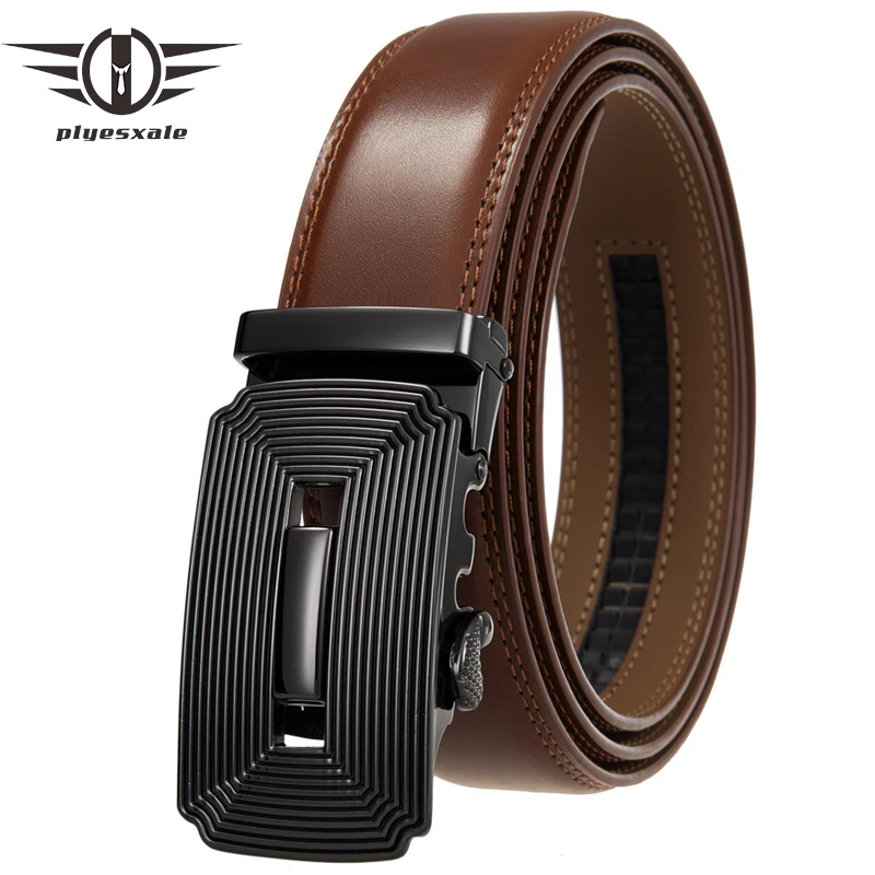 Ремень B780 мужской из натуральной кожи, с автоматической пряжкой, 2022