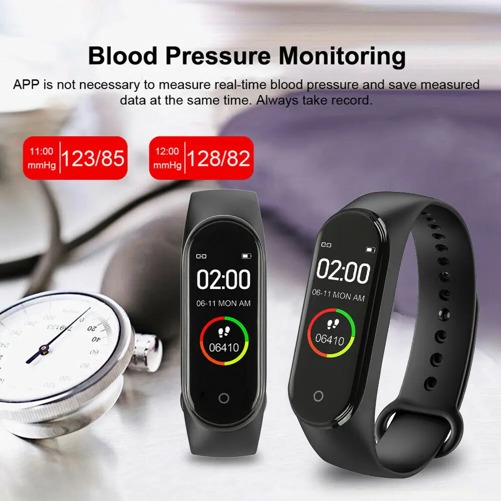 Smart Watch Hot New Men Sports Blood Pressure Heart Rate Monitor Men And Women Monitor Multi-Function Waterproof Bracelet