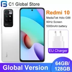 Смартфон Xiaomi Redmi 10, 64 ГБ128 ГБ, Восьмиядерный процессор MediaTek Helio G88, камера 50 МП, 5000 мАч, FHD дисплей 90 Гц