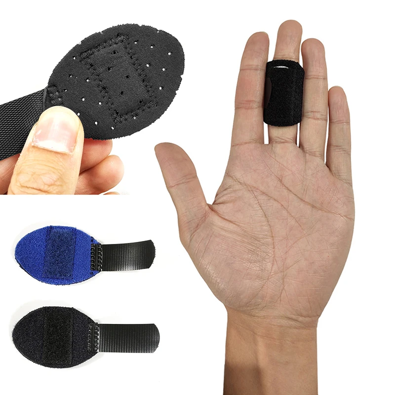 

1Pc Adjustable Finger Splint Sports Hand Guard Corrector Protective Sleeve Pain Convenient Adjustable Compact Lightweight Breath