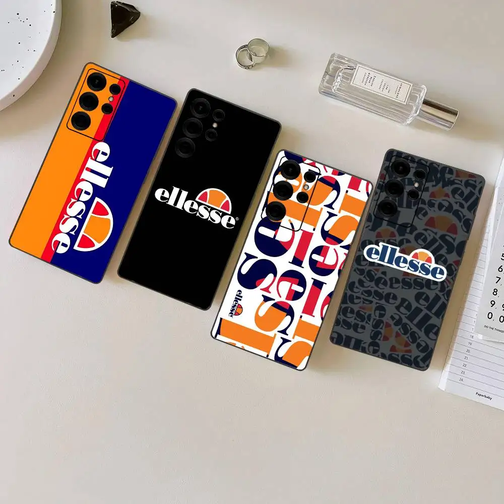 Фото Чехол для телефона E-Ellesse, 1 шт., для Samsung S 24 Fe 25 Ultra Plus 20 Lite 21 30 22 23 24 22 Ultra 5G Fundas №1