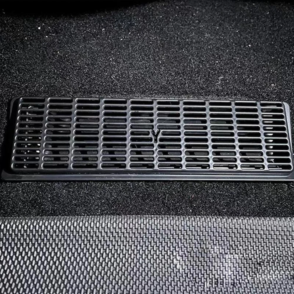 

2pcs Car Air Vent Anti-blocking Dust Cover for Tesla Model Y 2017-2021 Under Seat Dustproof Ventilation Car Air Outlet Cover