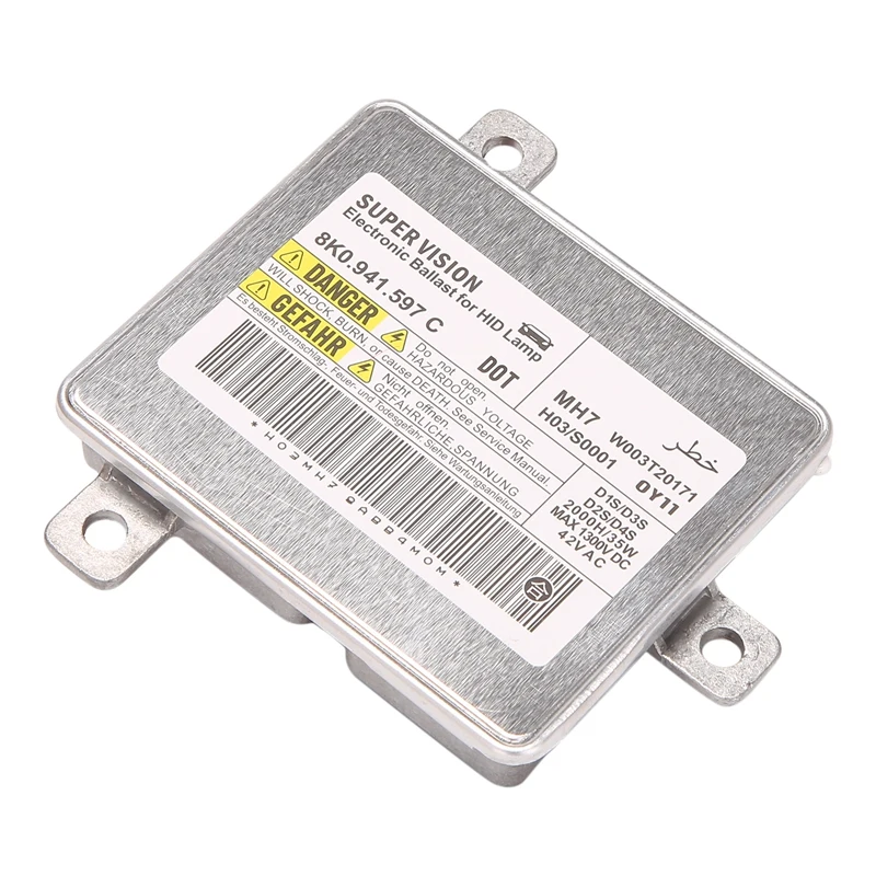 

Xenon Headlight Ballast Unit HID Control Module For A1 A3 A4 A5 A6 A7 A8 Q3 Q5 Q7 Golf Jetta CC Passat 8K0941597C