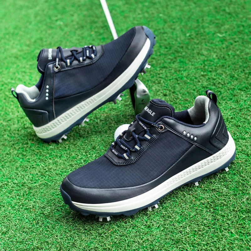 2022 New Fashion Men's Golf Shoes Outdoor Comfort Golf Training Sneakers Men's Grassland Non Slip Fitness Golf Sneakers