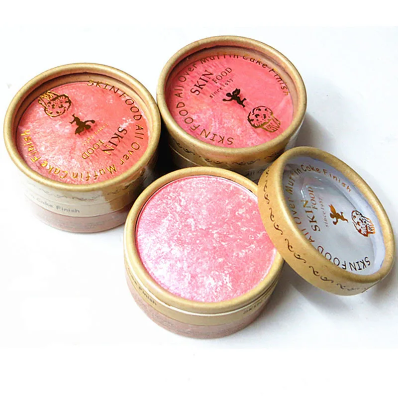 

6color Ice cream temptation cake baking blusher supernatural rouge powder blusher Baked Blush Mineral Base Cosmetic Women
