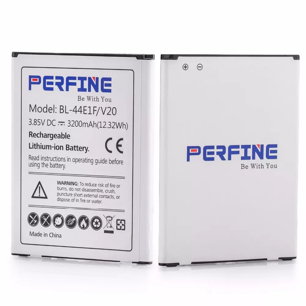 

Perfine BL-44E1F Battery for LG V20 3200mAh VS995 US996 LS997 H990DS H910 H918 External Li-ion Replacement Original