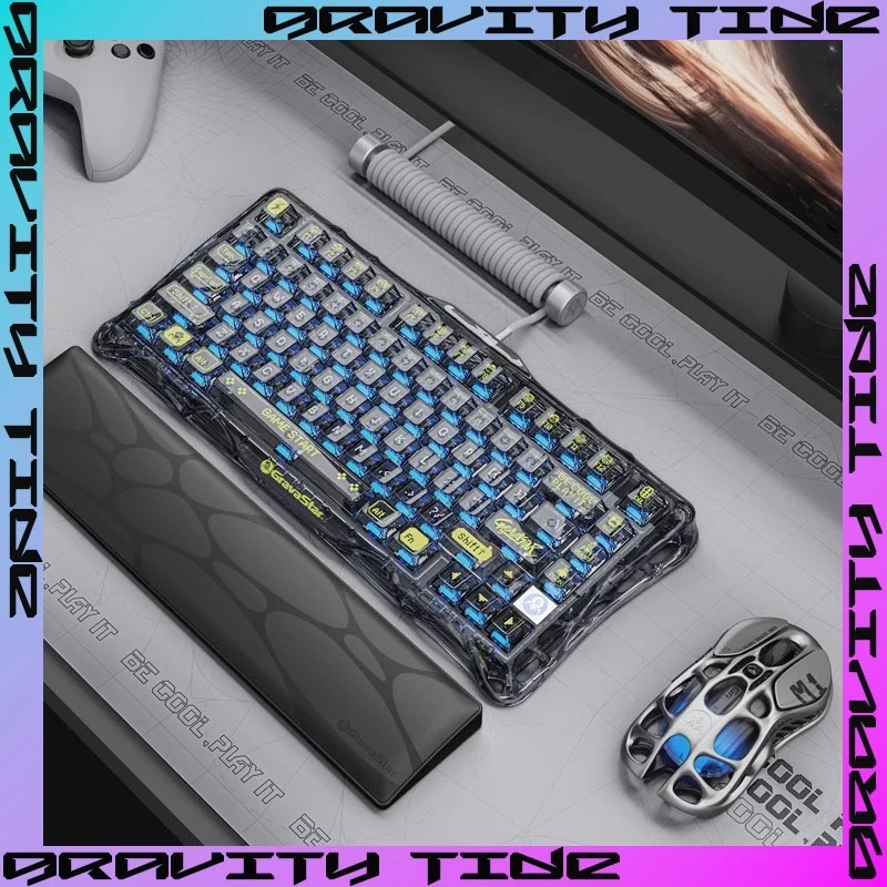 Gravastar Breakingcocoon 79 клавиш Механическая клавиатура Беспроводная 75% конфигурация