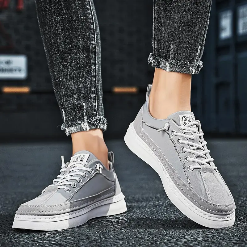 

Кроссовки мужские с вулканизированной подошвой, без шнуровки, размер 47