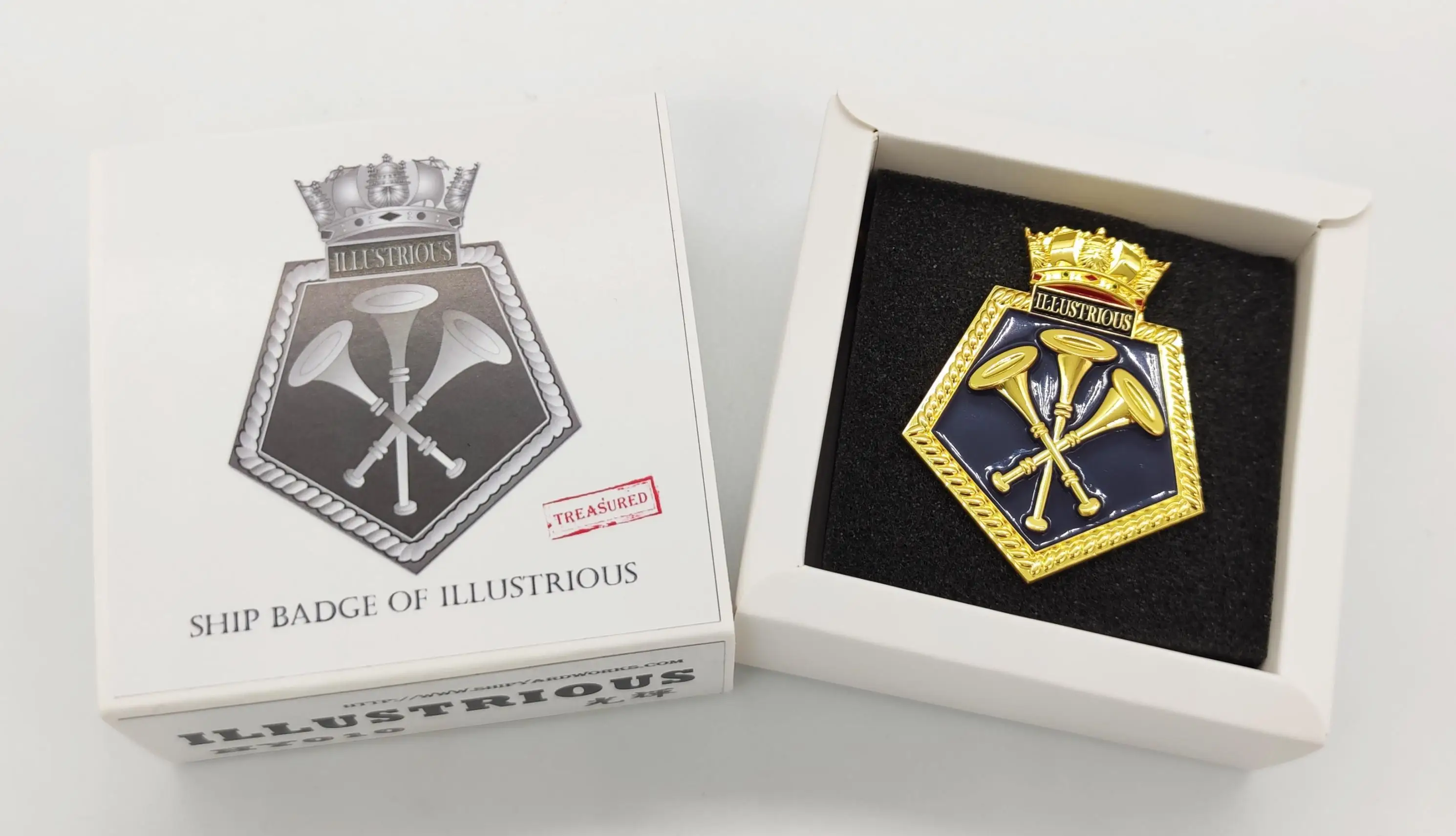 

Shipyard British aircraft carrier ILLUSTRIOUS