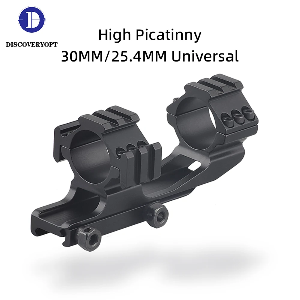 

20mm Scope Mount For Hunting Rifle Scope 25.4mm 30mm Tube Universal With Rail All-In-One High Profile Picatinny Scope Mount