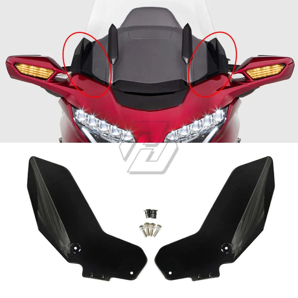 Боковые ветрозащитные дефлекторы на лобовое стекло для мотоциклов Honda Goldwing GL1800 GL