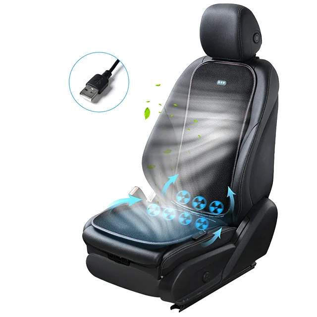 

Летняя вентиляционная подушка, автомобильный вентилятор с USB интерфейсом, Всесезонная крутая подушка, вентилируемая Подушка с USB, Всесезонная крутая подушка