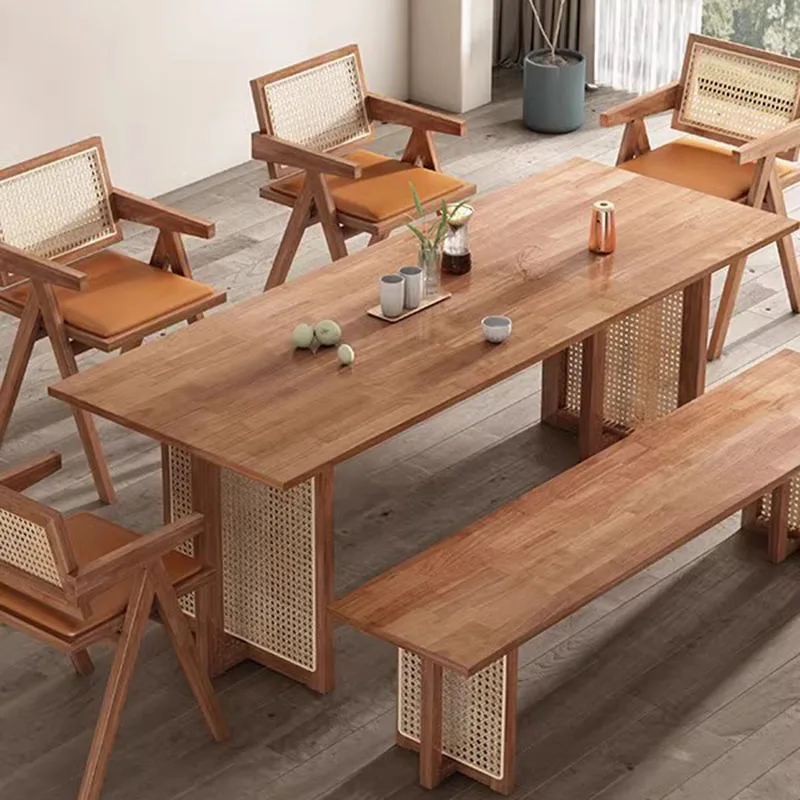 Столы для ресторанов стол из цельного дерева прикроватная тумбочка спальни