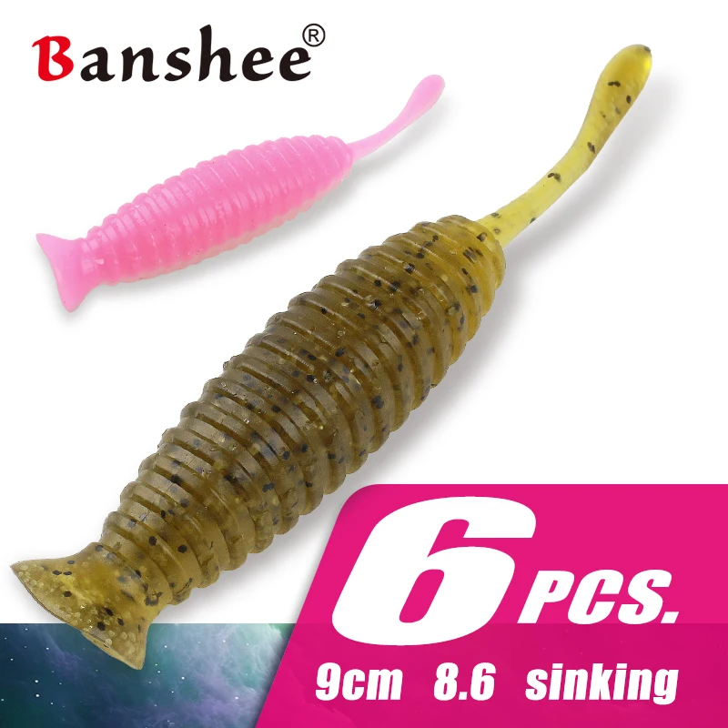 Banshee 9 см 8 6 г мягкие силиконовые приманки Shad воблеры для щуки окуня приманка