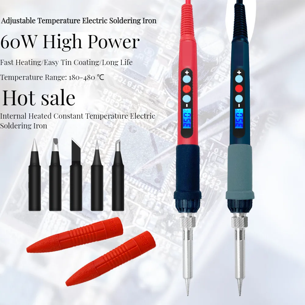 Ic Adjustable Soldering Iron Electronic Maintenance Tool Solder Welding Tool Solder Pen Home Set