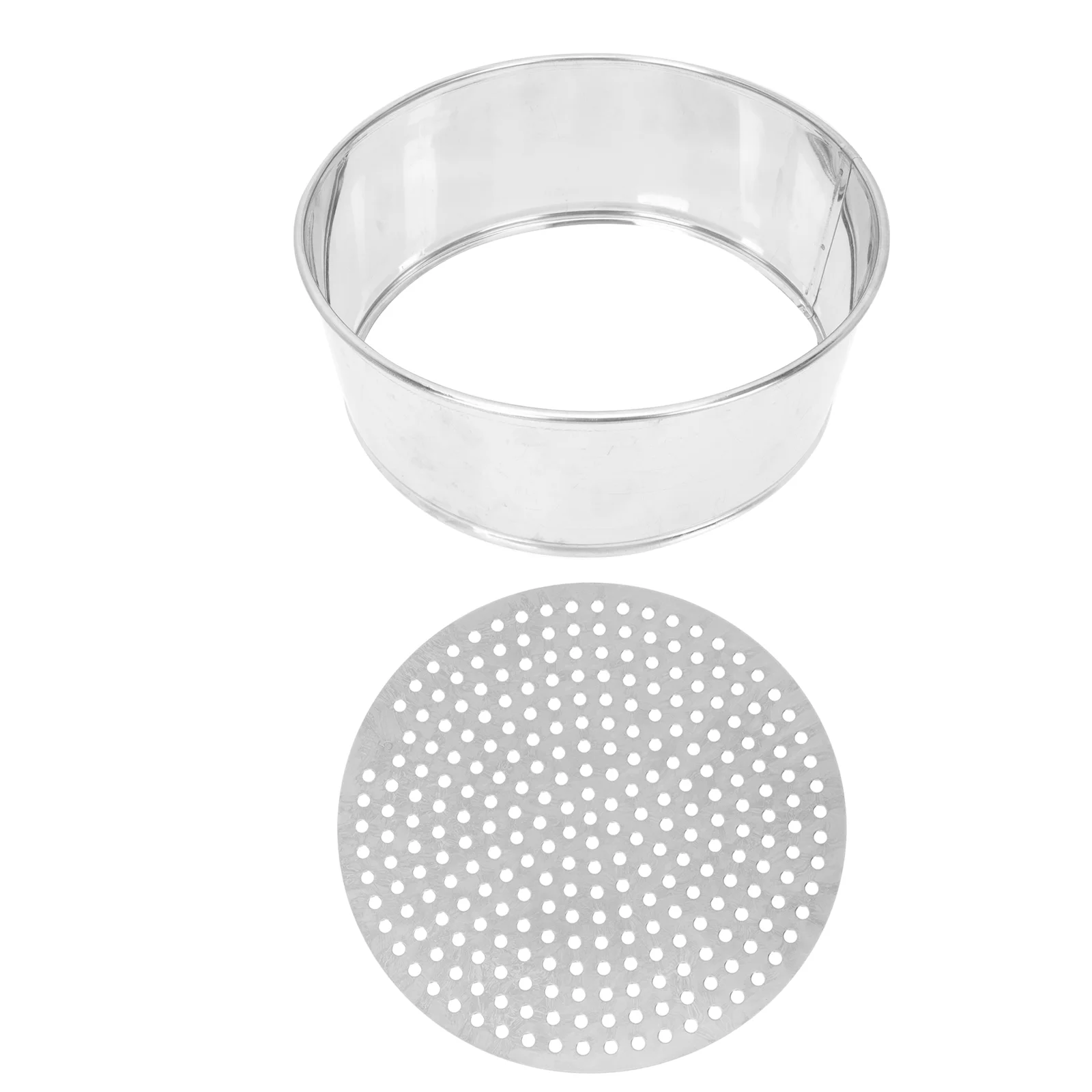 

1 Set of Round Shape Beads Measuring Sieve Jewelry Making Tool Convenient Beads Sieve