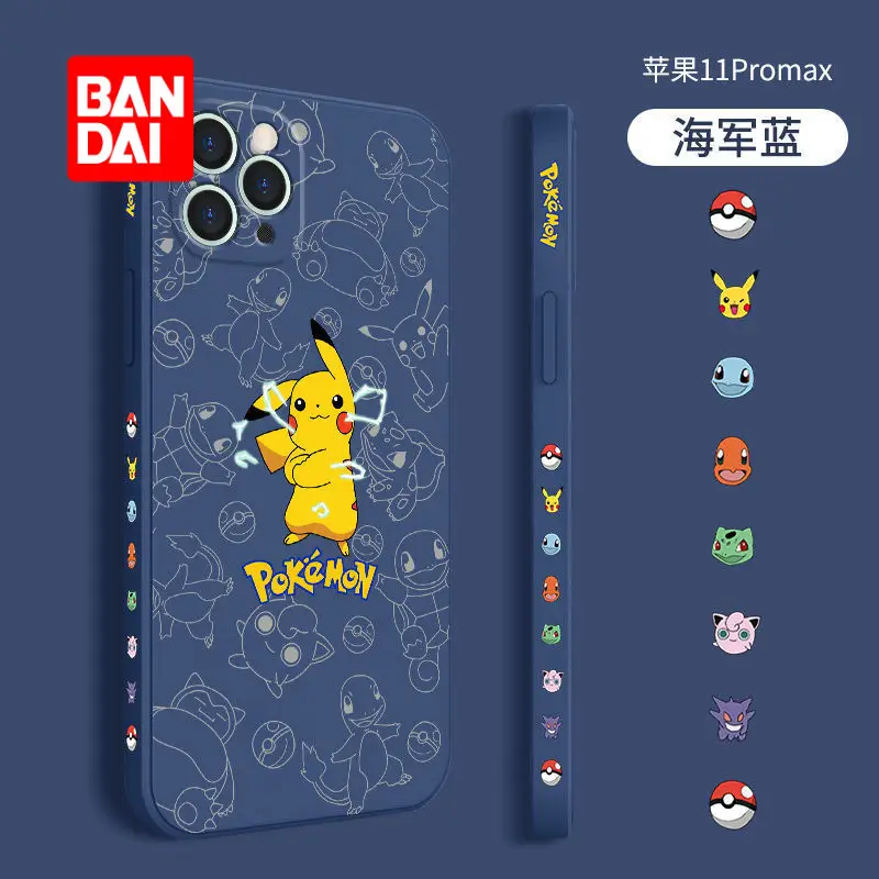

Bandai Disney Cartoon Phone Case for iPhone 13Pro 12 12Pro 11 Pro X XS Max XR 7 8 Plus Back Covers Kawaii Soft Silicone Fundas