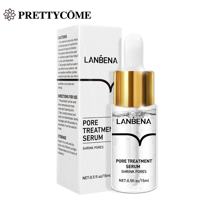 

LANBENA Shrink Pores Face Serum Hyaluronic Acid Oil Control Lifting Firming Whitening Moisturizing Serum Beauty Product