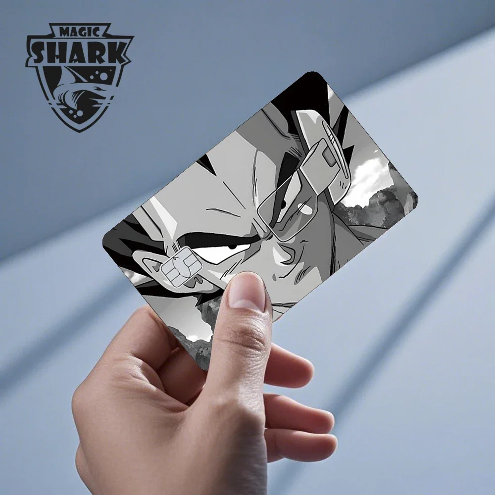 Фото Новинка 2025, Goku Frieza, аниме, водонепроницаемая наклейка на кожу, наклейка на кожу для кредитного банка, дебетовая карта, не выцветает №5