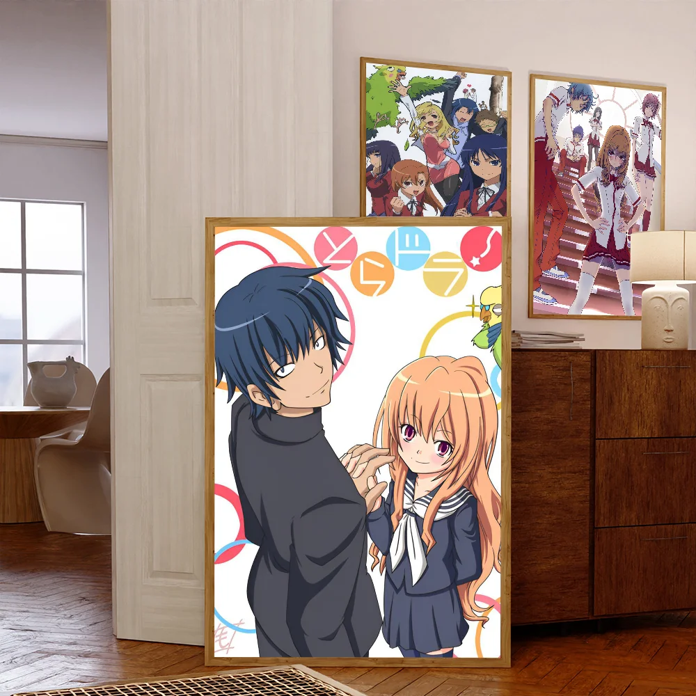 Тордора! Аисака Таига наклейка-плакат современный стиль