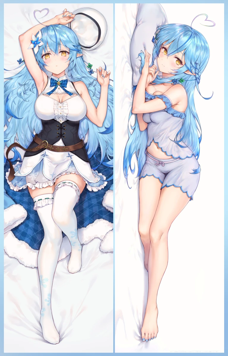 

Двусторонняя наволочка для подушки Dakimakura Anime Lamy Yukihana fanart