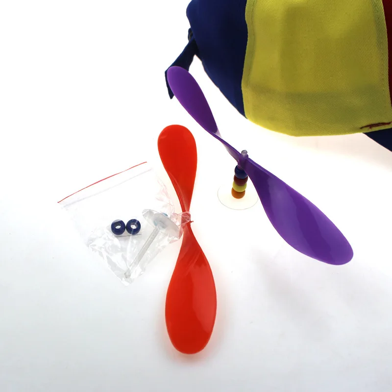 Новинка детская бейсболка креативная съемный пропеллер бамбуковая Стрекоза