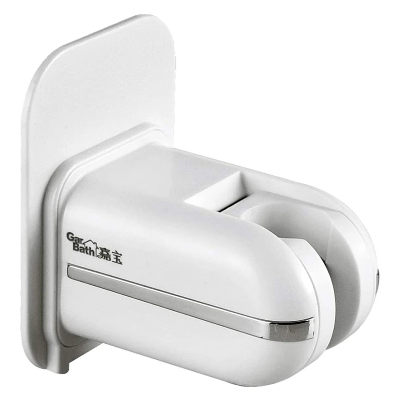 

Garbath Plastic Adjustable Handheld Shower Head Holder Bracket Adapter,Waterproof,Wall Mounted,Universal Showering Components