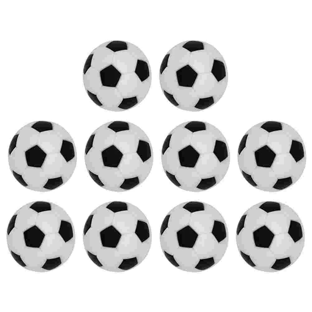 

Football Soccer Table Balls Mini Toyskid Replacement Resin Foosball Gifts Birthday White Black Tabletop