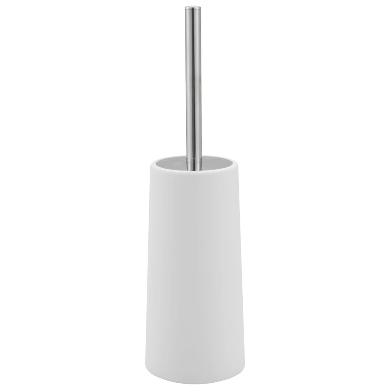 

ABHG Toilet Brush And Holder Upgraded Modern Design Durable Shed-Free Bristles And Long Heavy Duty Handle Toilet Bowl Brush For