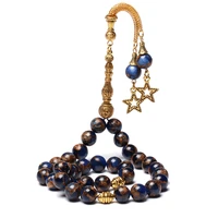 tesbih islamic prayer beads tasbih muslim prayer bead 33 pieces man rosary charm jewelry necklace