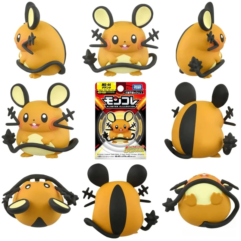 Фото 100% натуральная TOMY 2025, новые фигурки продуктов, супер милые Dedenne Jigglypuff Slowpoke Ditto, модель, подарки на складе №5