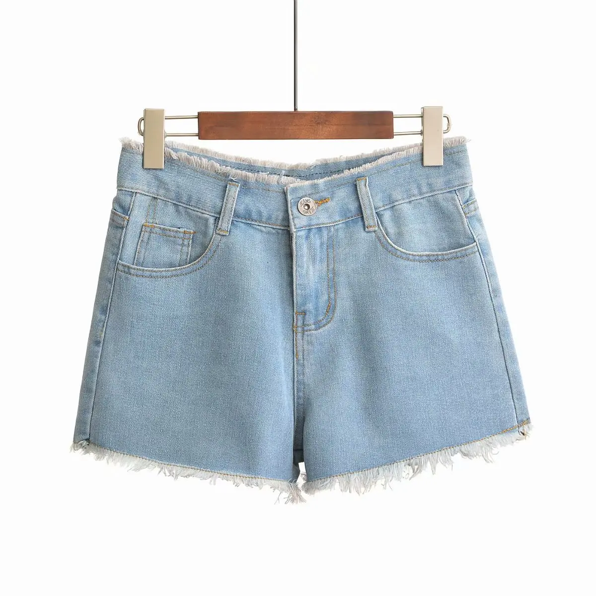 Loose Wide Leg Shorts Blue Denim Shorts Women Korean Outwear Street Fashion Summer High Waist Slim Jeans Short A-line Hot Pants