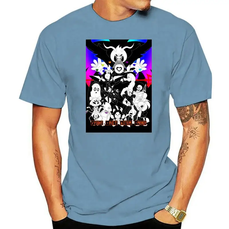 undertale T-Shirt sans frisk flowey asriel asgore undyne mettaton aaron