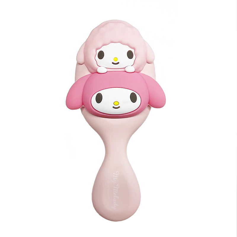Новая массажная расческа-подушка с аниме-персонажами Cinnamoroll, My Melody, Kuromi, в форме сердца, портативная, для разглаживания волос, подарок на день рождения (art.: 3920da3bdae09) - 3920da3bdae09