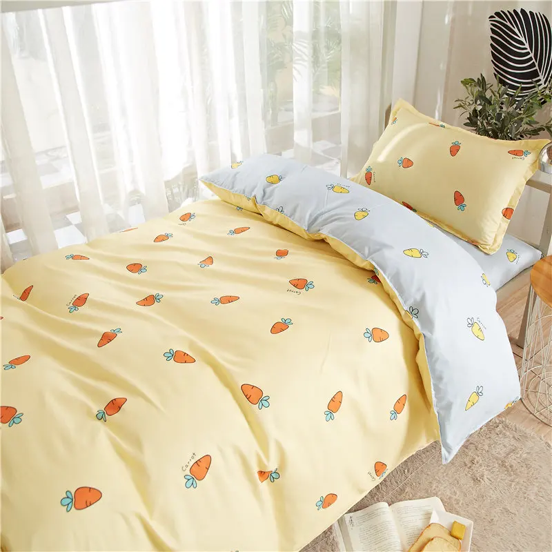 

Комплект постельного белья, комплект из 4 предметов, пододеяльник, наволочка, скандинавский стиль, одеяло, 2 места, в эстетике, Детское покрыв...