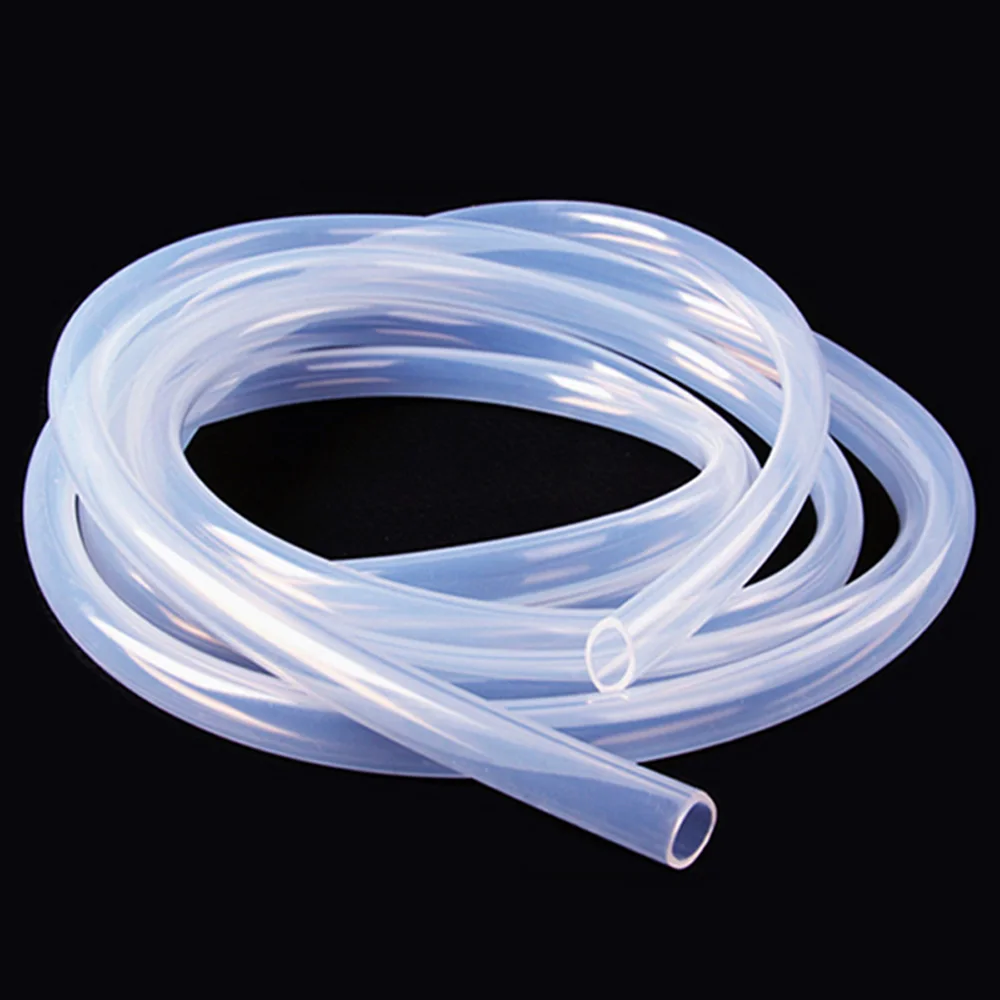 

1M 5M Food Grade Transparent Hose Silicone Tube Tasteless High Temperature Resistant Peristaltic Pump Household