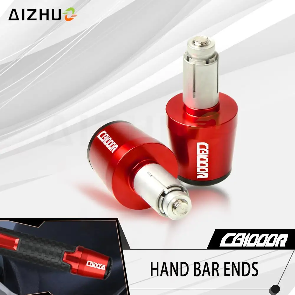 

7/8" 22MM Motorcycle Accessories Handlebar Handle Bar End Grips Cap For Honda CB1000R CB 1000R 2008 2009 2010 2011 2012-2020